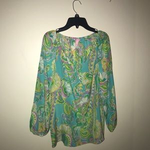 Authentic lilly Pulitzer Elsa top